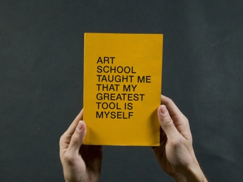 yellow_art school quote