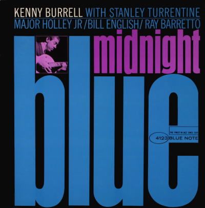 Midnight Blue by Kenny Burrell Cover design by Reid Miles