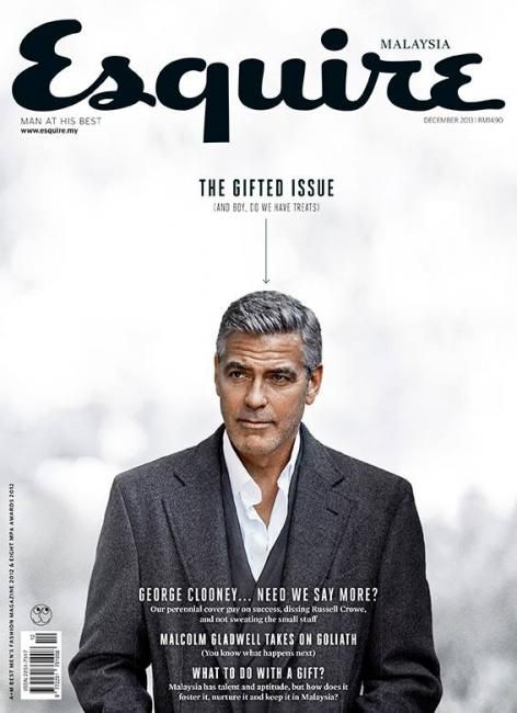 George Clooney Esquire (Malaysia)