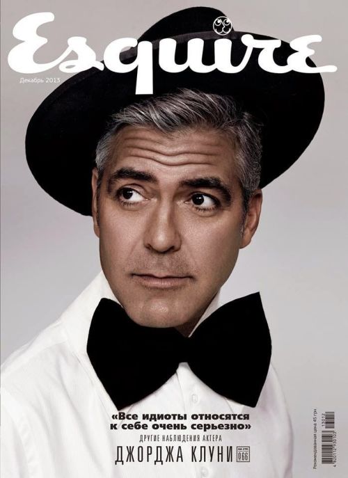 George Clooney Esquire_Russia